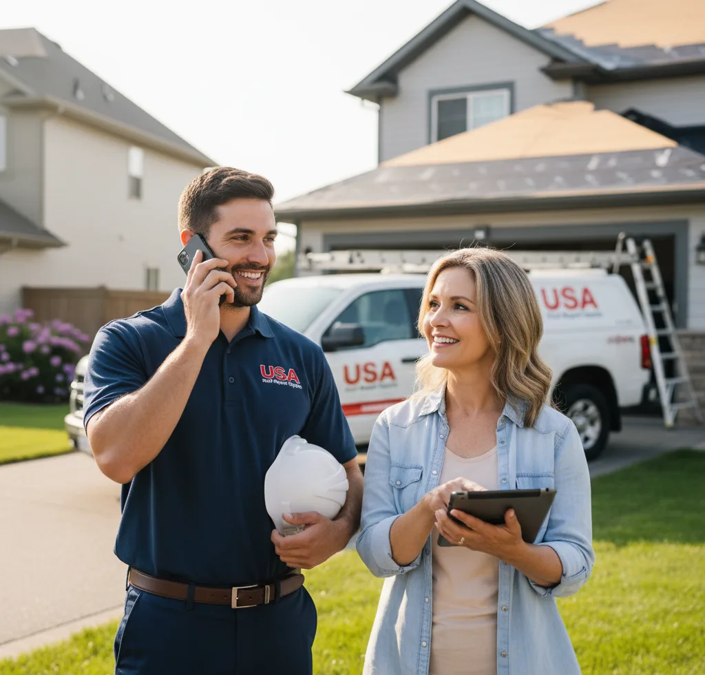 USA Roof Repair Experts customer support in Reedsville